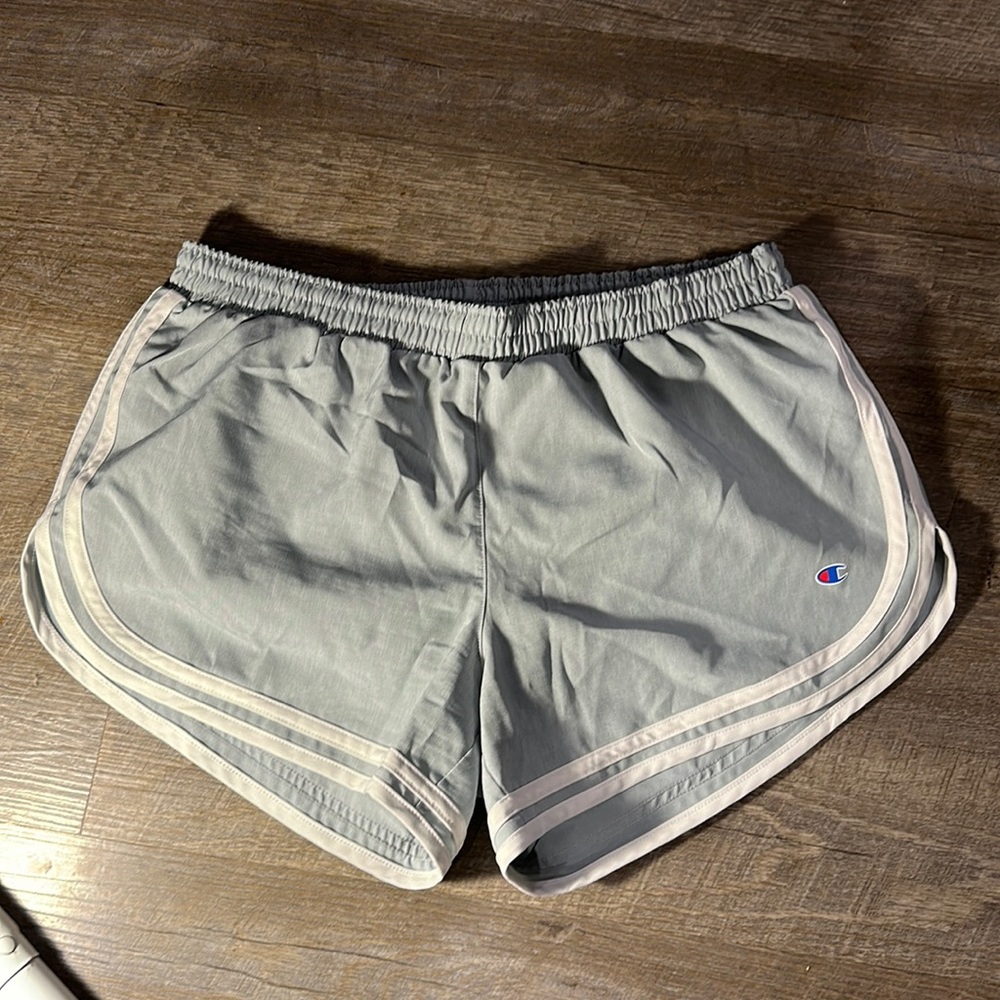 Champion brand running shorts lined underwear short shorts w back pocket Medium